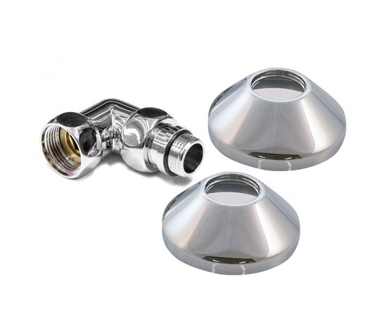 Комплект подключения для п/с 3/4"х1/2", хром нф-00000185 в Актау фото № 1