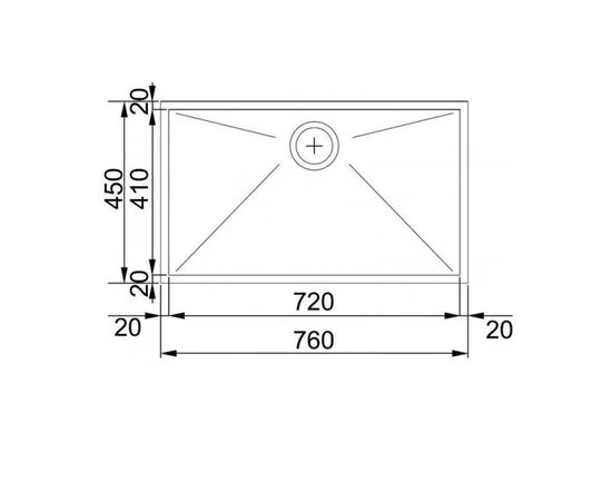 Мойка для кухни franke planar ppx 110-72 122.0198.208 в Актау фото № 2