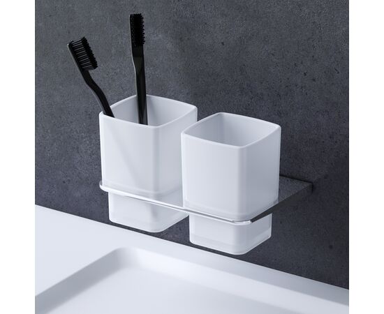 стакан для зубных щеток am.pm inspire 2.0 a50a343400 двойной в Актау фото № 2