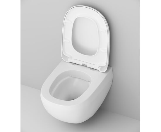 унитаз подвесной am.pm sensation c301700wh flashclean с микролифтом в Актау фото № 3