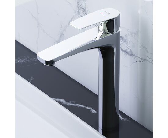 смеситель для раковины am.pm gem f90a92000,  высокий, хром в Актау фото № 2