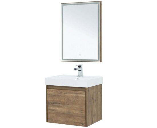 Комплект мебели aquanet nova lite 60 дуб рустикальный (1 ящик) в Актау фото № 1