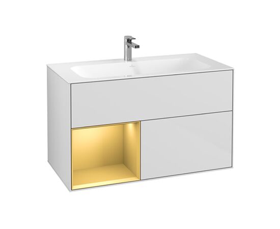 тумба для комплекта villeroy & boch finion 100 белая (f030hfgf) в Актау фото № 1