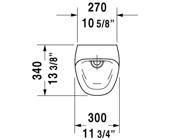 Писсуар duravit durastyle 2808300000 безводный в Актау фото № 2