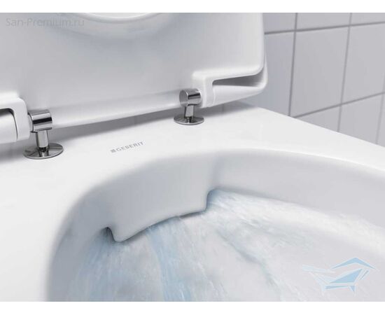 унитаз с инсталляцией geberit smyle square 500.300.21.s в Актау фото № 4
