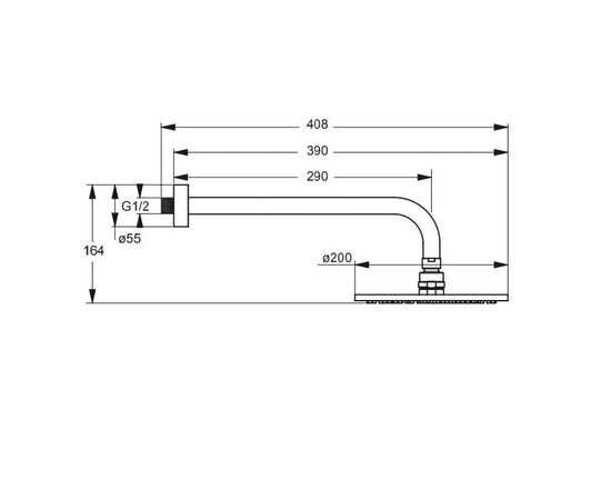 Душевая система 4в1 ideal standard ceraflex bc447aa встраиваемая в Актау фото № 10