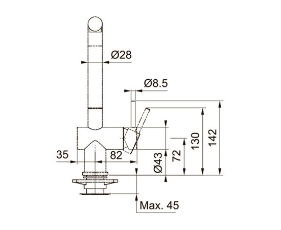 смеситель franke active plus античная медь (115.0546.115) в Актау фото № 2