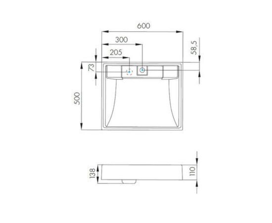 раковина на стиральную машину акватон рейн 1a72103krw010 60 см в Актау фото № 2
