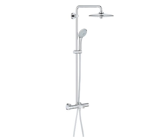 Душевая система grohe euphoria 26114001 с термостатом  поворотная с изливом цвет хром в Актау фото № 1