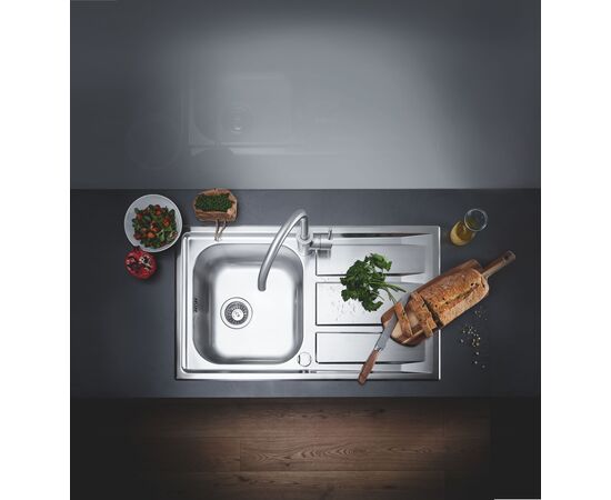 Кухонная мойка grohe k400+ 31568sd0 с корзинчатым вентилем в Актау фото № 2