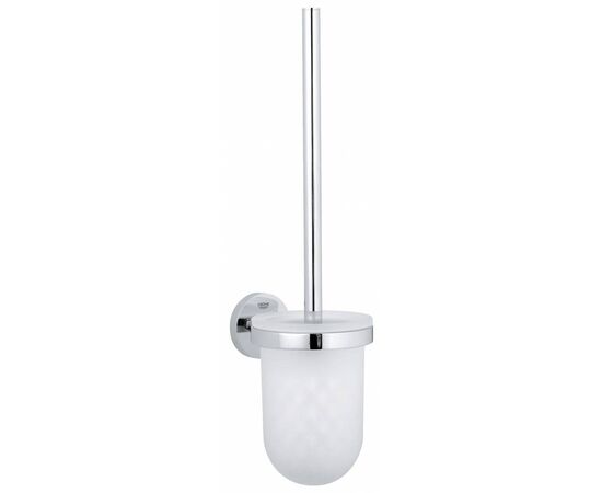 туалетный ершик grohe essentials  40374001 колба стеклянная цвет хром в Актау фото № 1