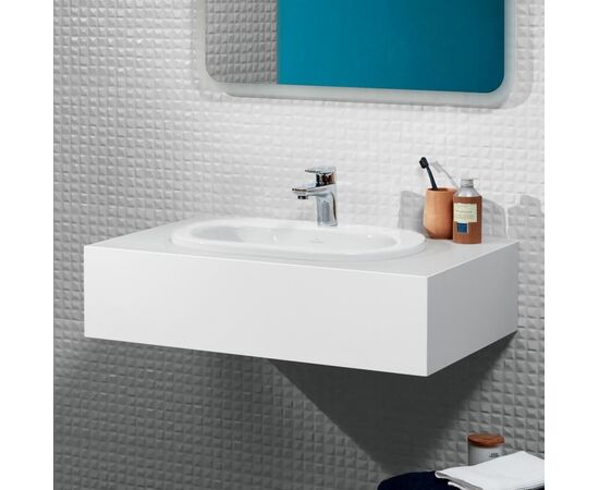 раковина встраиваемая villeroy&boch o.novo 41615601 56х40.5 см белая в Актау фото № 2