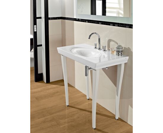 раковина villeroy & boch la belle 6124 11r1 alpin ceramicplus в Актау фото № 3