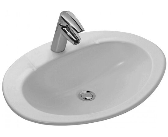 раковина встраиваемая jacob delafon ovale dessus e1273-00 60х48 см в Актау фото № 1