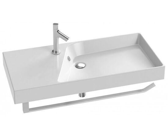 раковина подвесная jacob delafon rythmik exn112-00 100x46 см в Актау фото № 1