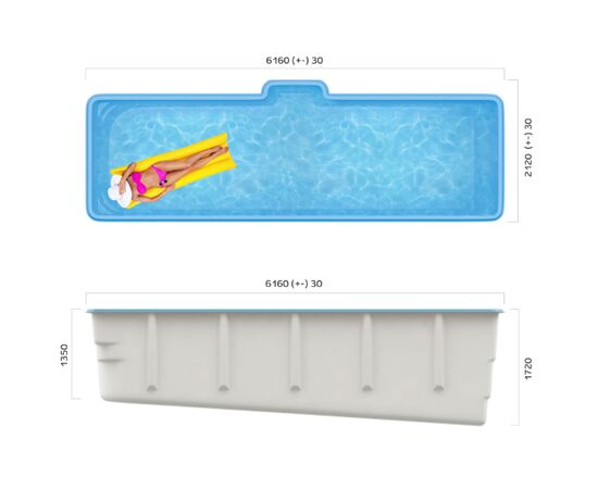 Бассейн franmer swimtrack 61 в Актау фото № 1