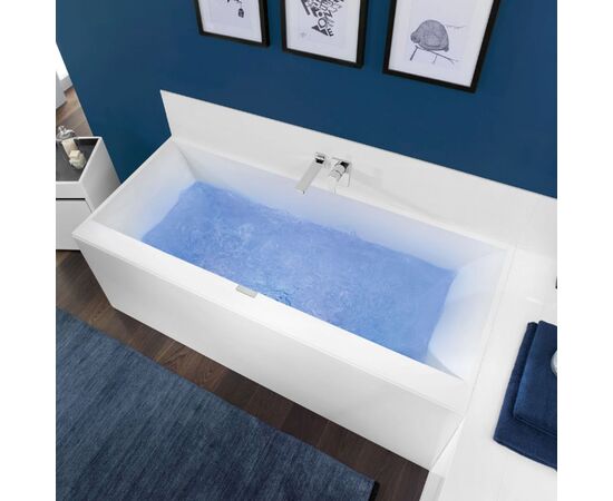Ванна villeroy&boch 180x80 squaro edqe 12 ubq180sqe2dv-01 с ножками в Актау фото № 3