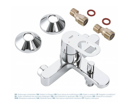 смеситель для ванны grohe bauloop 23341000 однорычажный для ванны, dn 15 в Актау фото № 2