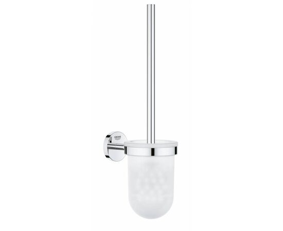 туалетный ершик колба стеклянная grohe bau cosmopolitan 40463001 стекло / металл в Актау фото № 1