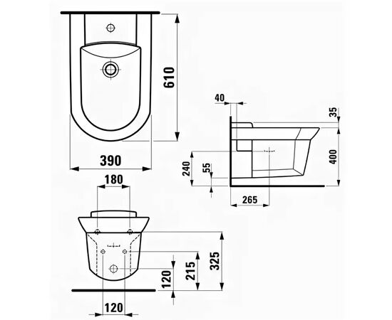 Биде laufen mylife 3094.1 в Актау фото № 3