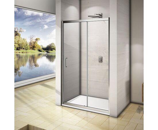 Душевая дверь bas 120x120 neo wtw-120-c-ch в нишу в Актау фото № 2