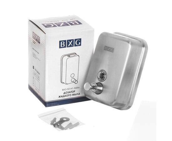 Дозатор жидкого мыла bxg-sd-h1-500м (антивандальный) в Актау фото № 4