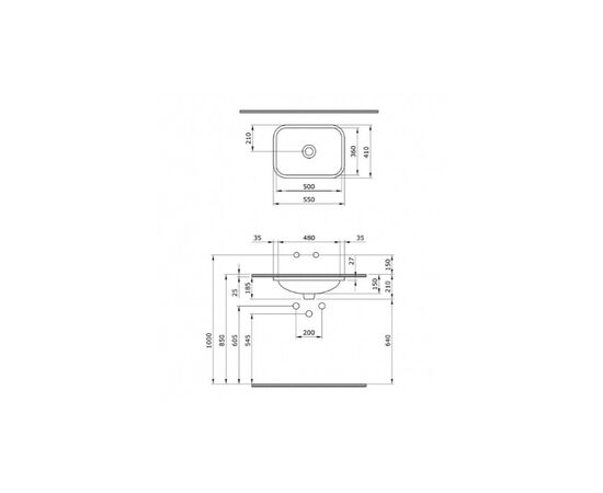 Встраиваемая раковина bocchi  scala arch 1006-004-0125 черная матовая в Актау фото № 3