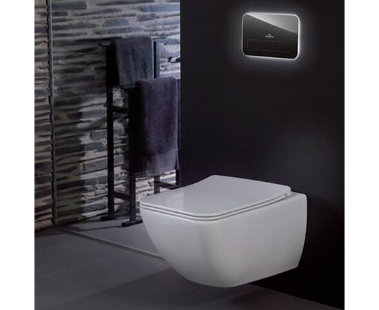 унитаз подвесной villeroy&boch legato 5663 rs 01 безободковый. тонкая крышка с микролифтом в Актау фото № 2