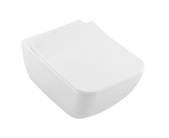 унитаз подвесной villeroy&boch legato 5663 rs 01 безободковый. тонкая крышка с микролифтом в Актау фото № 1