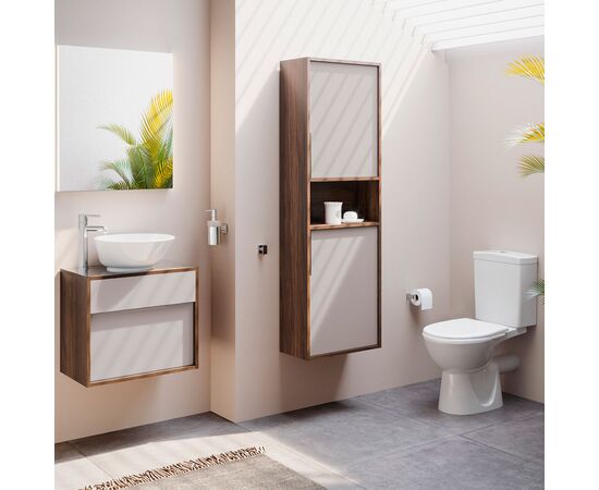 унитаз-компакт напольный  vitra norm nord 9845b099-7201 крышка с микролифтом в Актау фото № 2