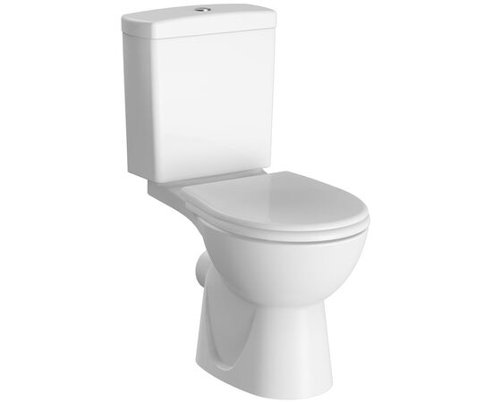 унитаз-компакт напольный vitra norm nord duroplast 9845b099-7202 крышка с микролифтом в Актау фото № 1