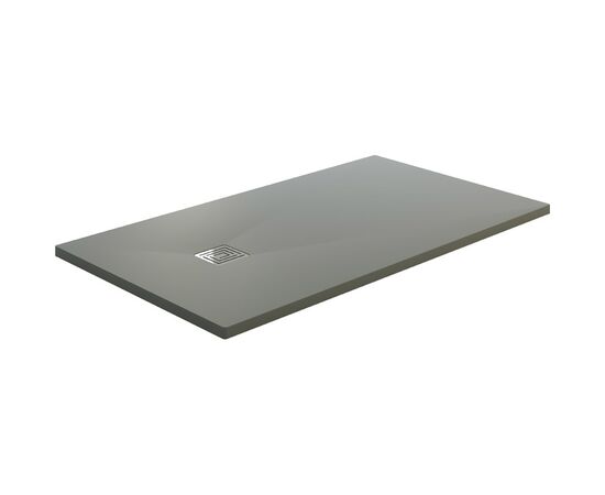 Поддон для душа plato extraplano 120x80 gris resitec sweet в Актау фото № 1