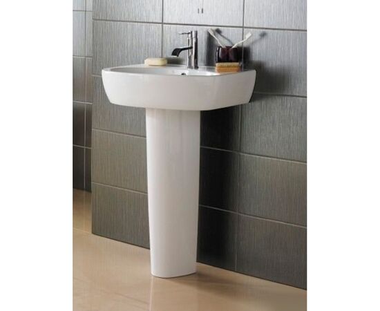 раковина с пьдесталом сersanit street fusion (s-um-sfu70/1-w) 70 см в Актау фото № 3