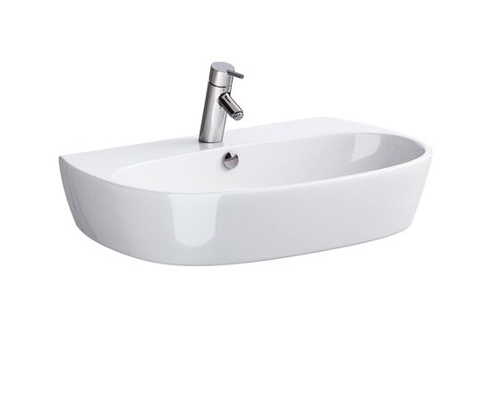 раковина с пьдесталом сersanit street fusion (s-um-sfu70/1-w) 70 см в Актау фото № 1