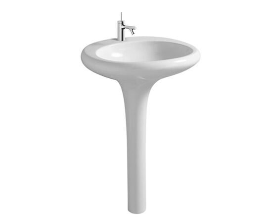 раковина vitra istanbul 4261b403-0041 60 см на пьедестале в Актау фото № 1