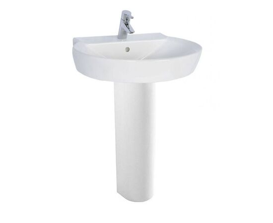раковина vitra sunrise 5374b003-0001 65 см на пьедестале в Актау фото № 1