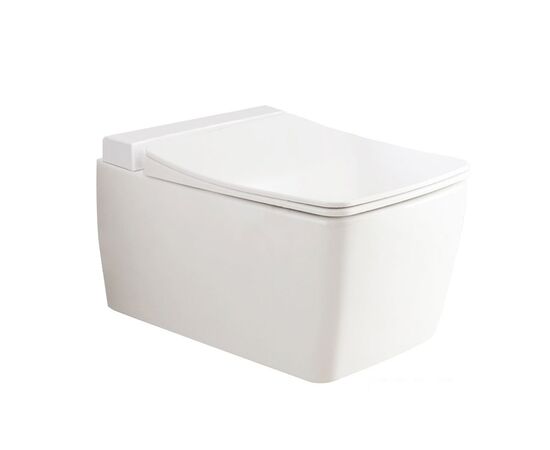унитаз подвесной vitra metropole 5676b003-1086 air-fresh. тонкая крышка с микролифтом в Актау фото № 1