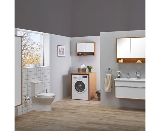 унитаз напольный vitra integra rim-ex 7043b003-0096 тонкая крышка с микролифтом (комплект) в Актау фото № 2