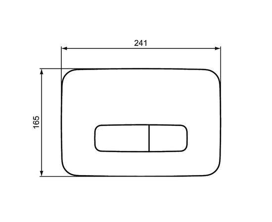 Клавиша смыва ideal standard oleas m3 r0123a6 в Актау фото № 2