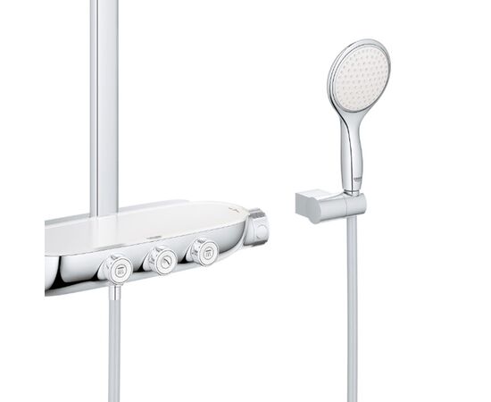 Душевая система с термостатом grohe 26250000 rainshower system smartcontrol 360 duo для настенного монтажа в Актау фото № 3