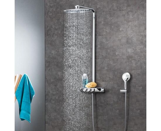 Душевая система с термостатом grohe 26250000 rainshower system smartcontrol 360 duo для настенного монтажа в Актау фото № 2