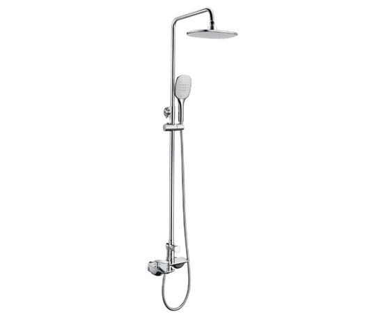 Lemark lm6862c белларио смеситель для душа с верхней лейкой тропический дождь, 3-функц. лейкой в Актау фото № 1