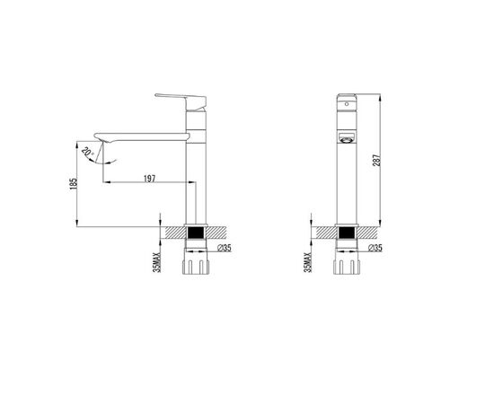 Ed5wbsgi05 смеситель для кухни iddis edifice белый в Актау фото № 4