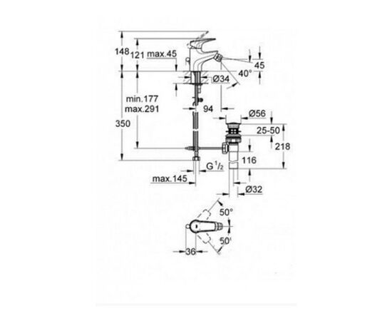 23157000 bauflow ohm bidet однорычажный смеситель для биде в Актау фото № 2