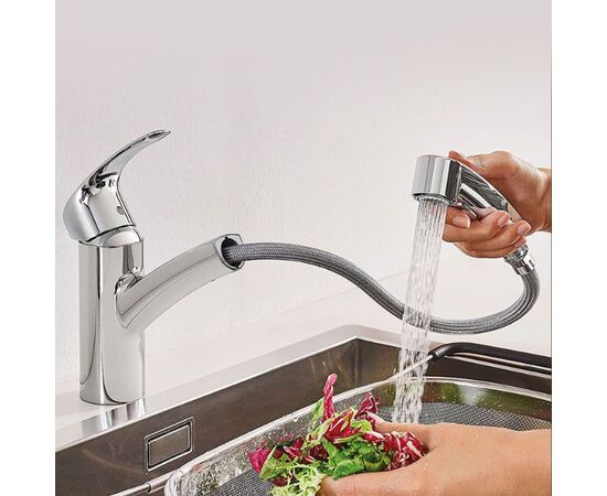 смеситель для кухни grohe eurosmart 30305000 с вытяжным изливом в Актау фото № 2
