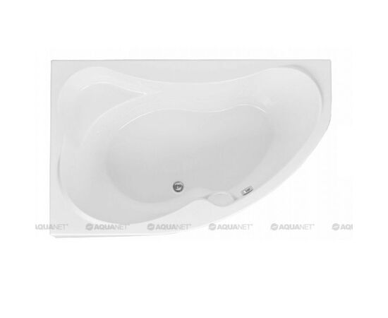 Ванна акриловая aquanet 160x100 capri l с каркасом в Актау фото № 3