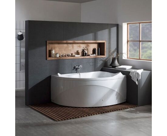 Ванна акриловая aquanet 160x100 jamaica r  с каркасом в Актау фото № 3