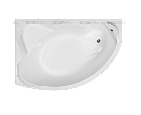 Ванна акриловая aquanet 160x100 jamaica r  с каркасом в Актау фото № 4