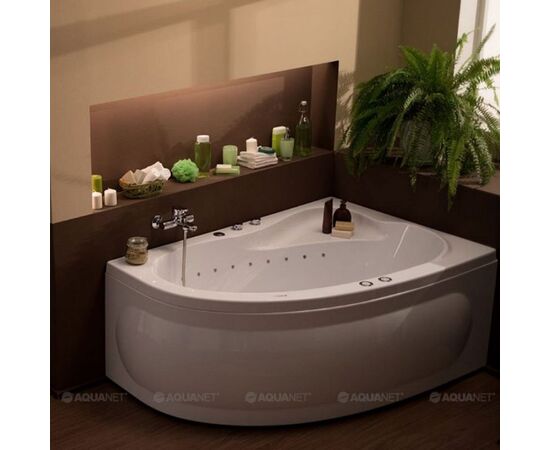 Ванна акриловая aquanet luna 155*100 l  с каркасом в Актау фото № 3