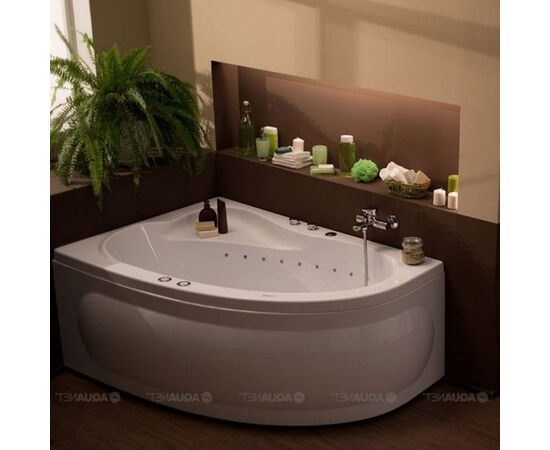Ванна акриловая aquanet luna 155*100 r  с каркасом в Актау фото № 3